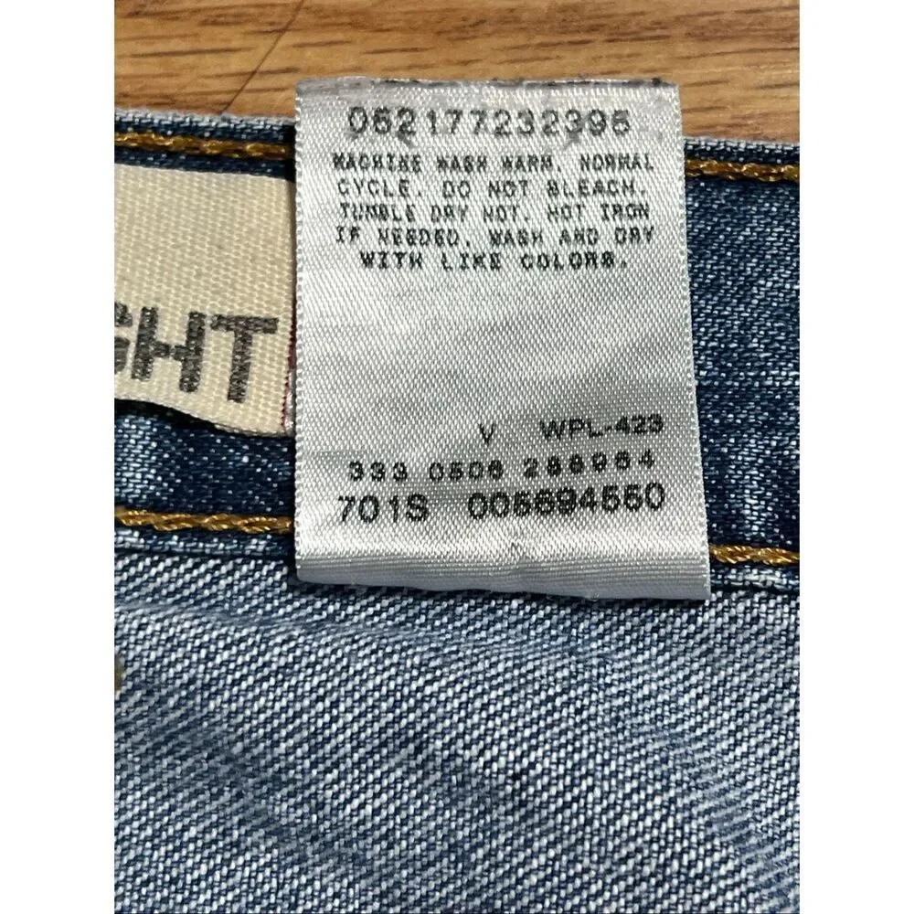 Vintage Levi’s Men’s 569 Loose Straight Jeans 34x30